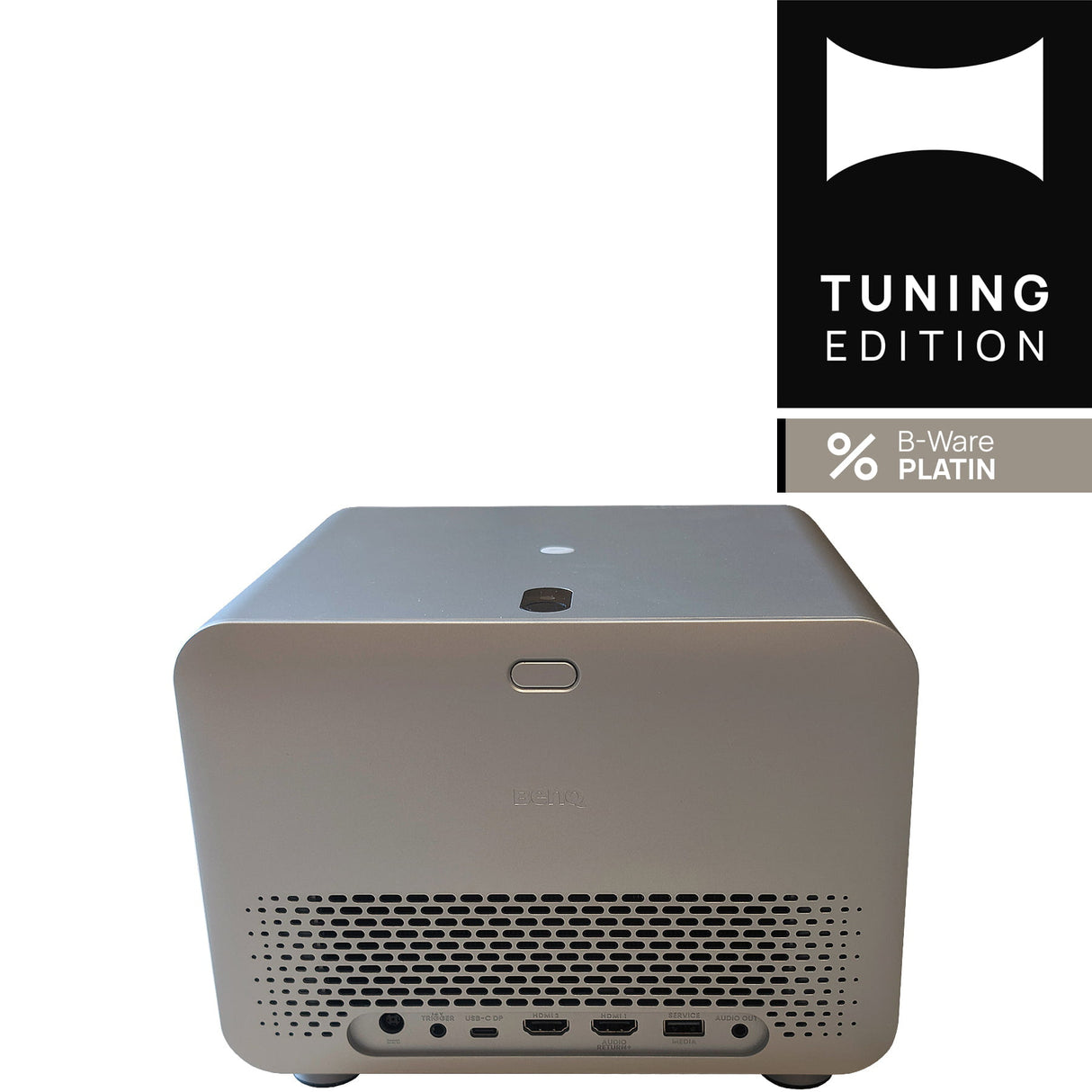 BenQ TK705i 4K Heimkino-Projektor - Rückseite mit Lüftungsgitter und Anschlüssen (HDMI, USB)