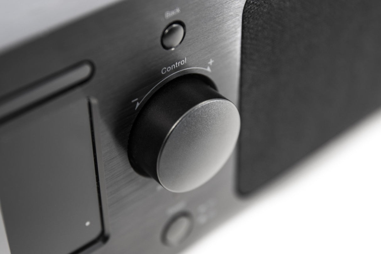Block BB-200 Schwarz Blu-Ray Player - Detail Drehregler