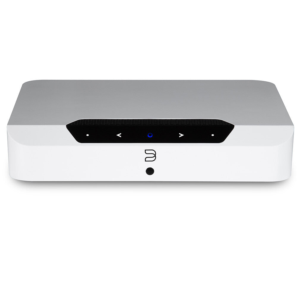 Bluesound Powernode Edge HD Streaming-Verstärker Weiss - Frontansicht