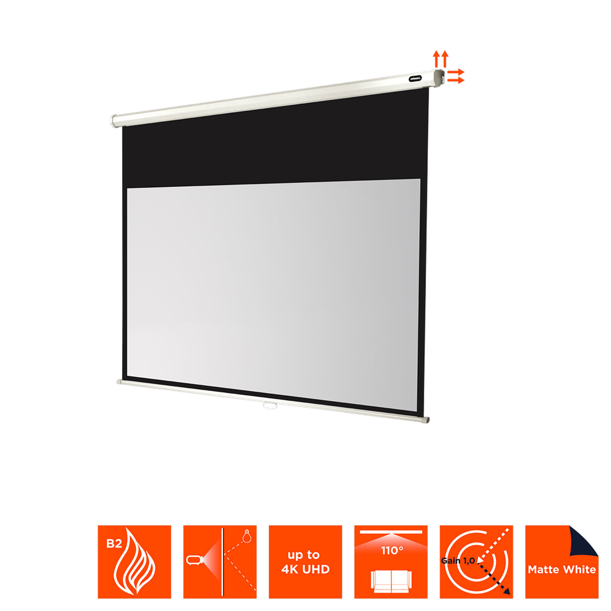 Celexon Leinwand Rollo Economy 160x90 - Ausstattungsmerkmale