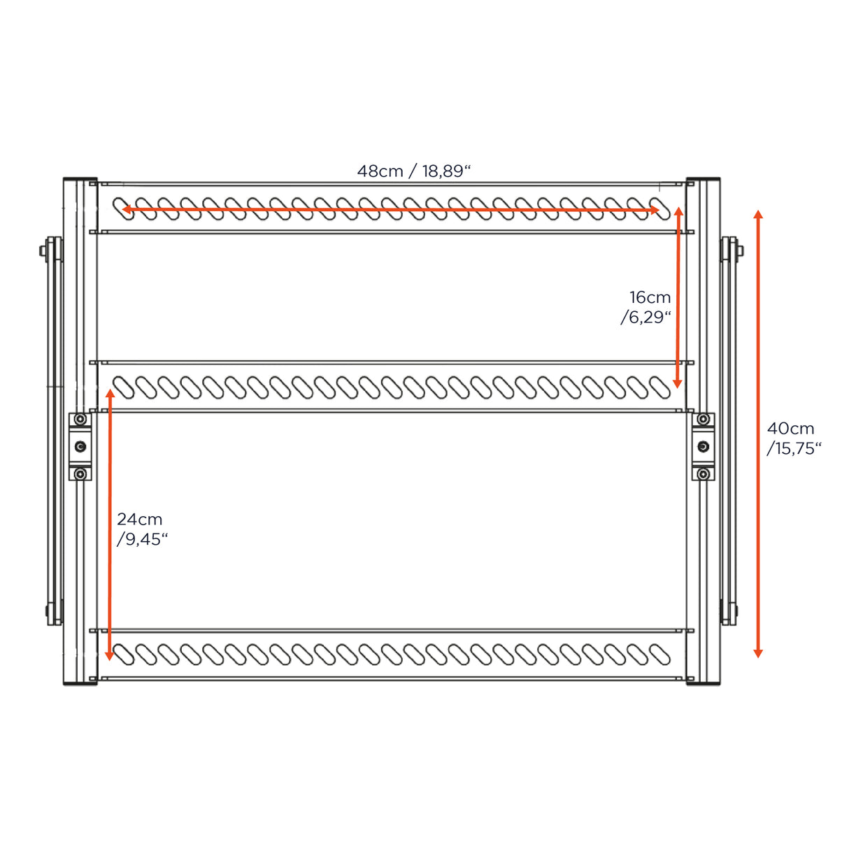 Celexon Deckenlift PL400 HC Plus - Schrägansicht Lift ausgefahren mit Beamer