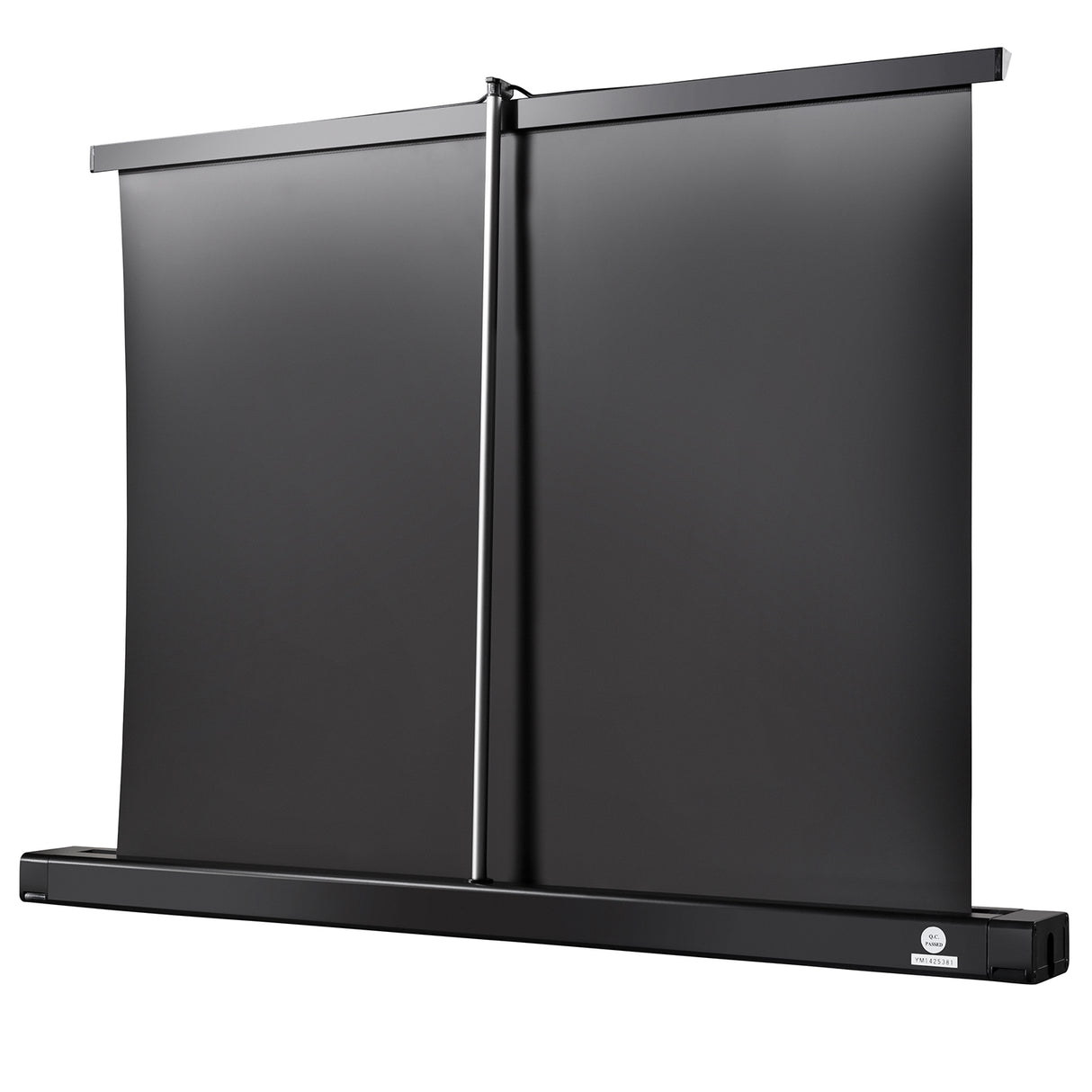 Celexon Tischleinwand Professional 89 x 50cm - Rückansicht eingerolltes Tuch