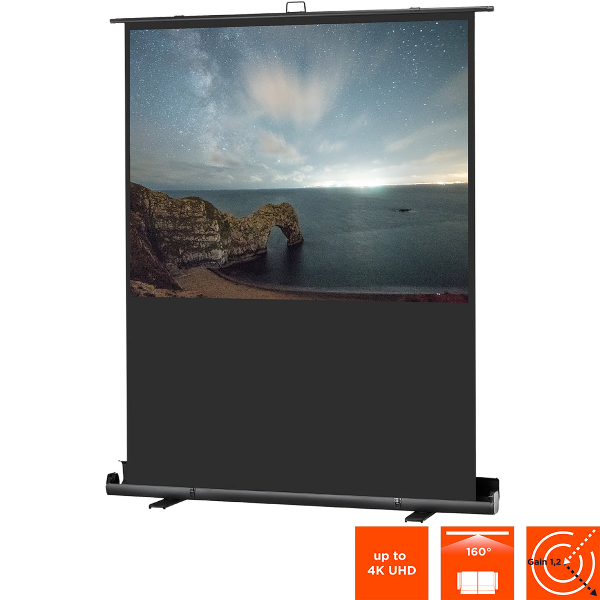 Celexon Ultramobil Plus Professional 200 x 113 cm - Detail Transportkoffer