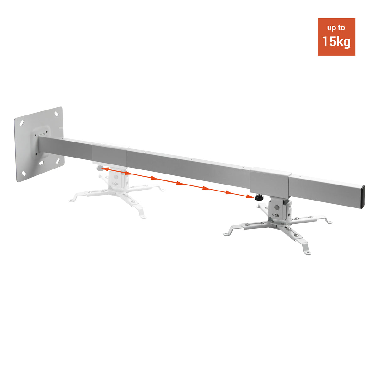 Celexon Wandhalterung Multicel WM1200 120cm - Traglast bis 15 kg