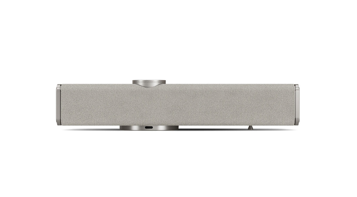 Dali Vega Eiche Hell Soundbar - Frontansicht Nahaufnahme