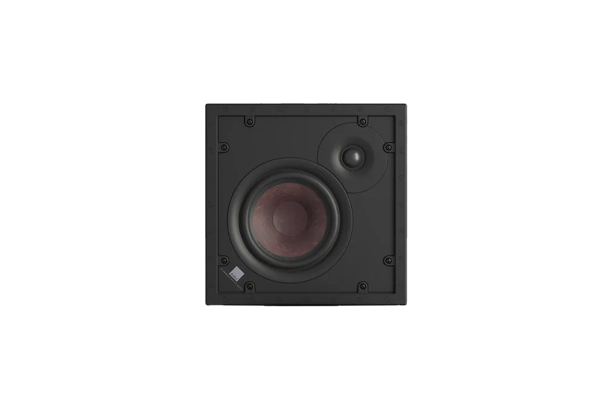 DALI PHANTOM H-60 In-Wall Lautsprecher - Rückseite mit Anschlüssen Nahaufnahme