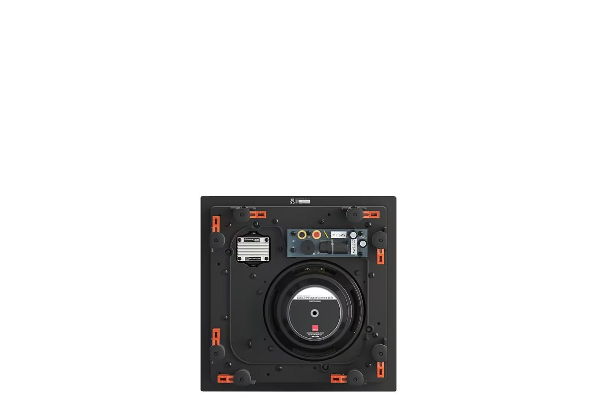 DALI PHANTOM H-60 In-Wall Lautsprecher - Frontansicht mit Abdeckgitter