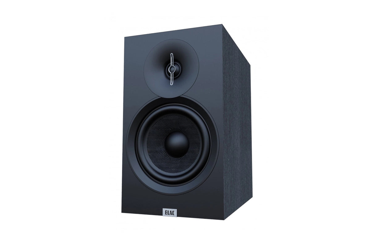 ELAC Debut 3.0 DB63-BK Kompaktlautsprecher - Schrägansicht