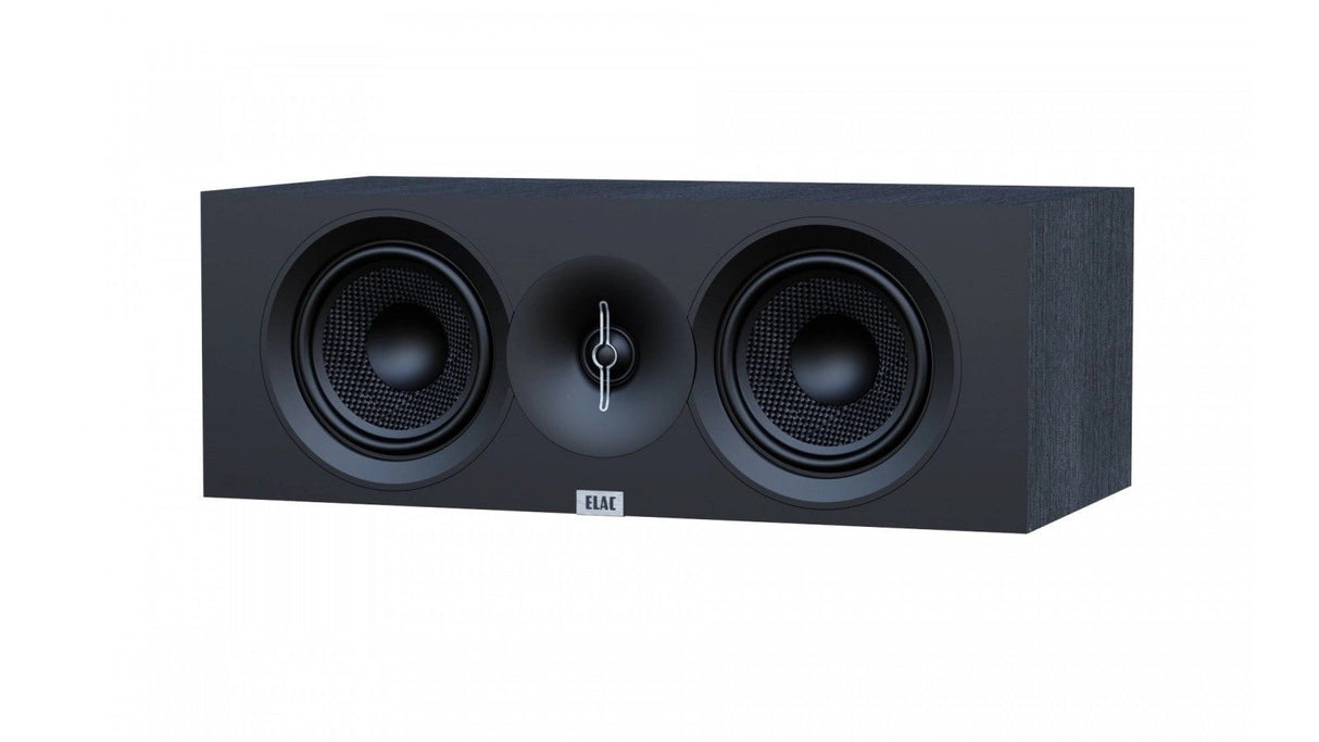ELAC Debut 3.0 DC63-BK Center Lautsprecher - Schrägansicht