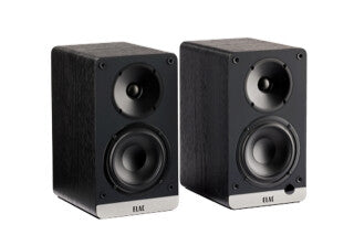 ELAC Debut Connex DCB41 Schwarz Aktivlautsprecher - Frontansicht Paar