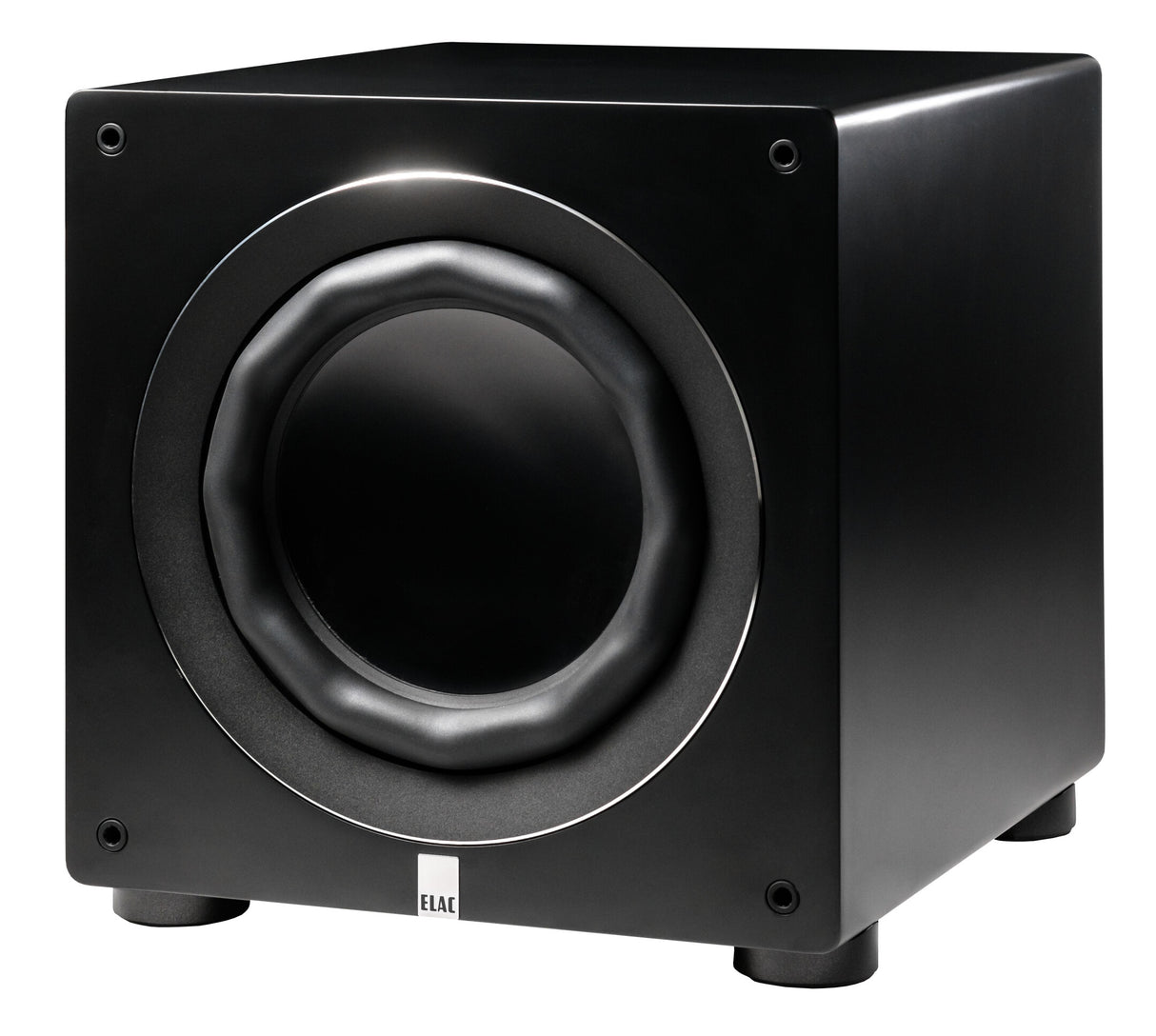 ELAC Reference RS700-SB Subwoofer - Schrägansicht Nahaufnahme