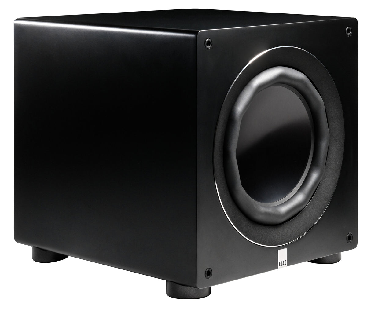 ELAC Reference RS700-SB Subwoofer - Schrägansicht von links