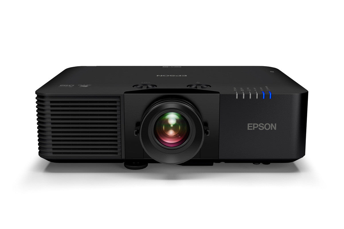 Epson EB-L895U WUXGA Laser Golf Beamer schwarz - Frontansicht mit Bedienelementen