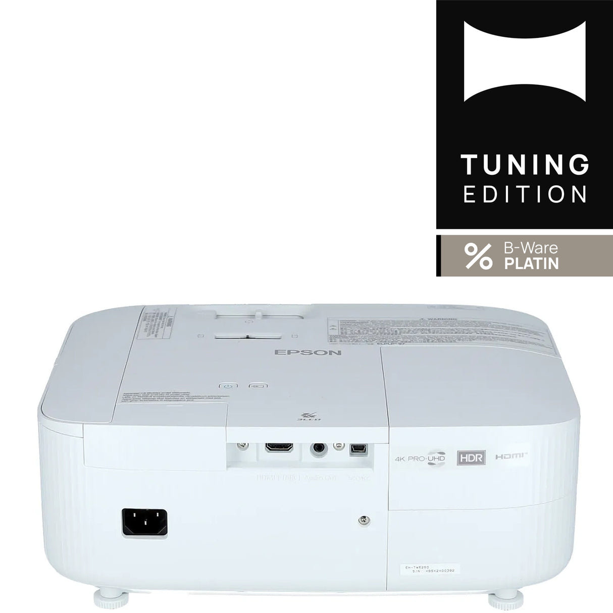 Epson EH-TW6250 Beamer - Rückseite mit Anschlüssen (HDMI)