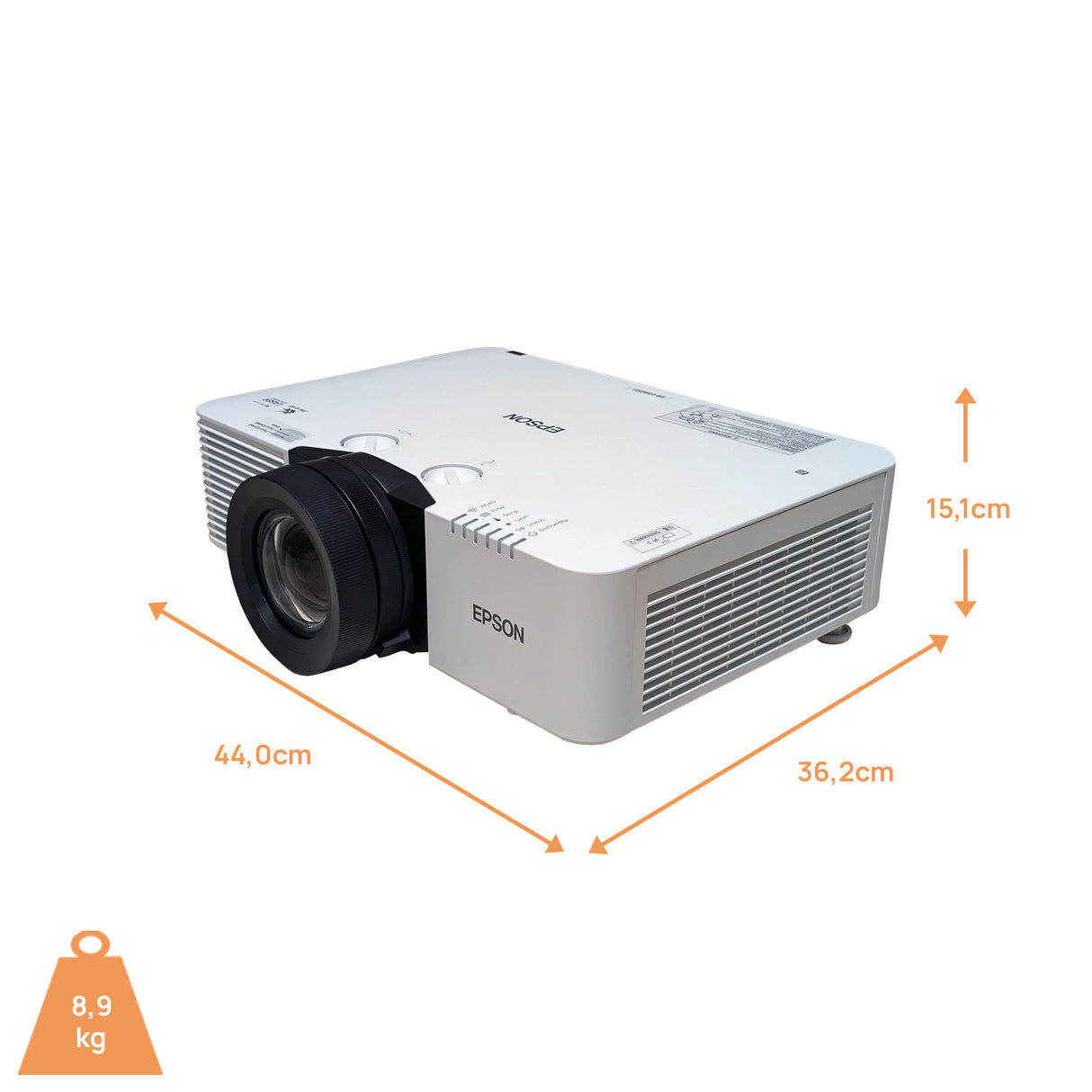 Epson EB-L690SU Beamer - Abmessungen