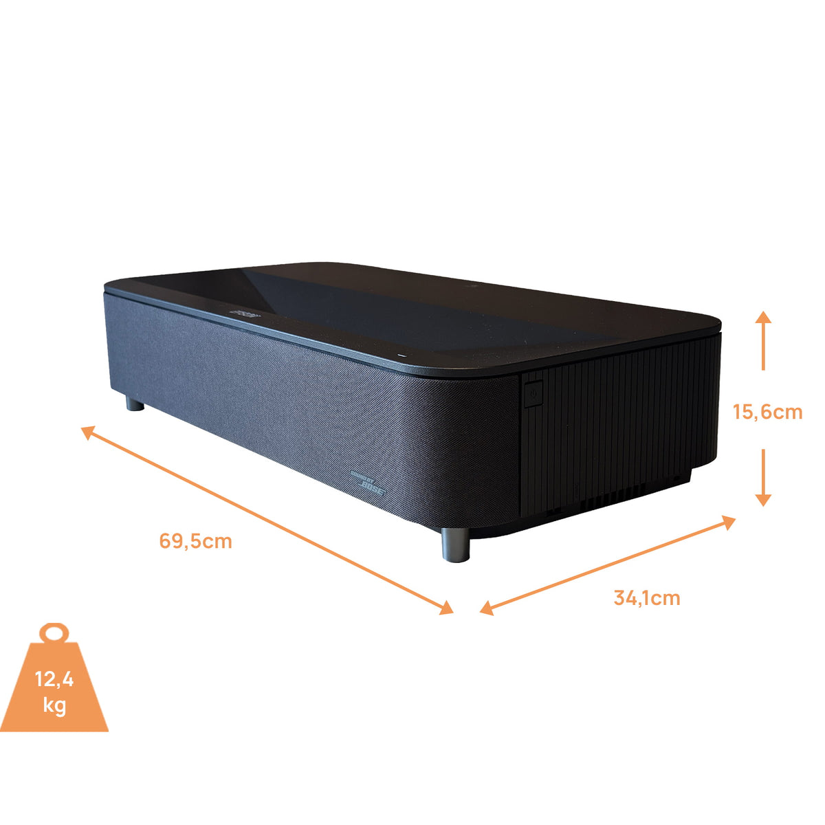 Epson EH-LS970B Laser TV - Abmessungen