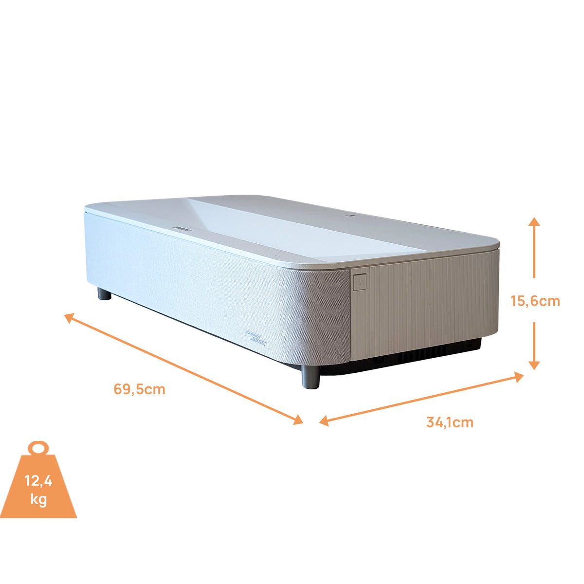 Epson EH-LS970W Laser TV - Abmessungen