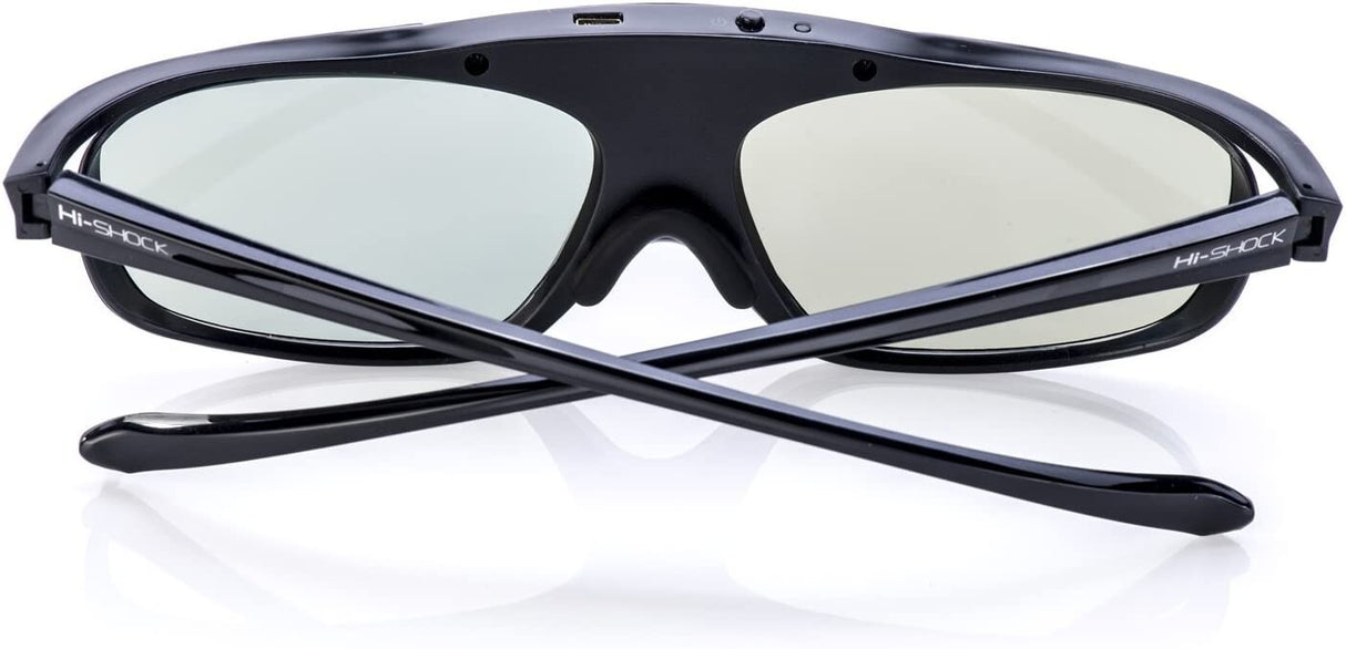 Hi-SHOCK Black Heaven Aktive 3D-Brille - Rückseite