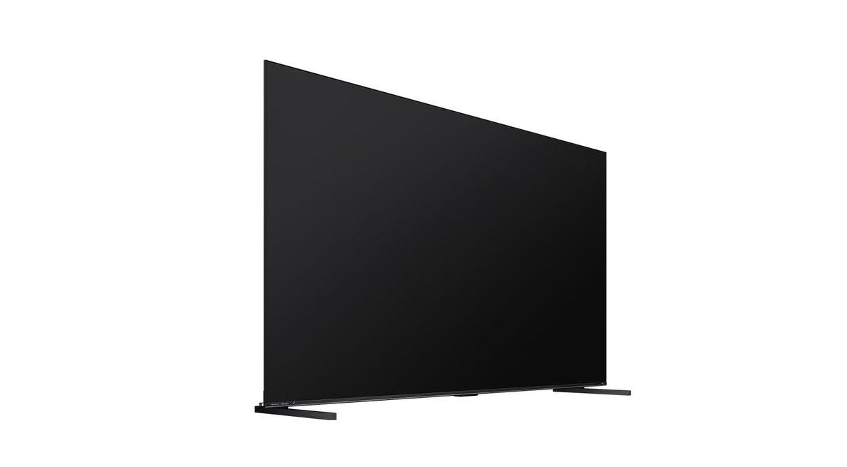 Hisense 100UR8DS RGB Mini LED Fernseher - Schrägansicht von hinten