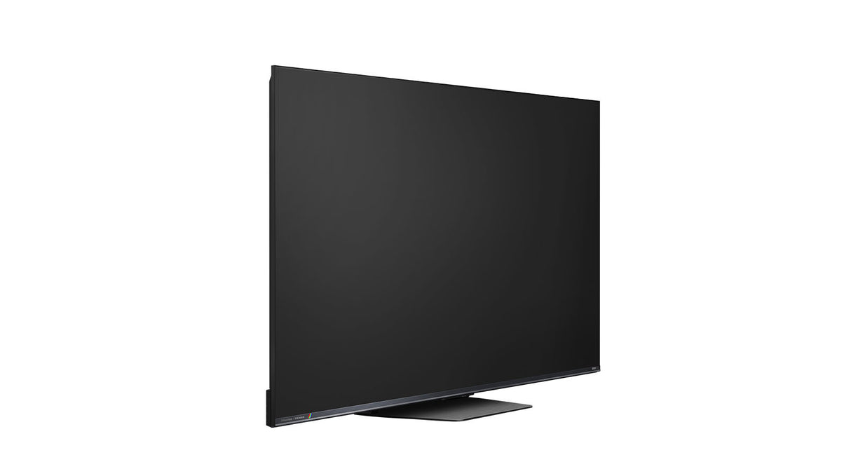 Hisense 75UR8DS RGB Mini LED Fernseher - Schrägansicht von hinten