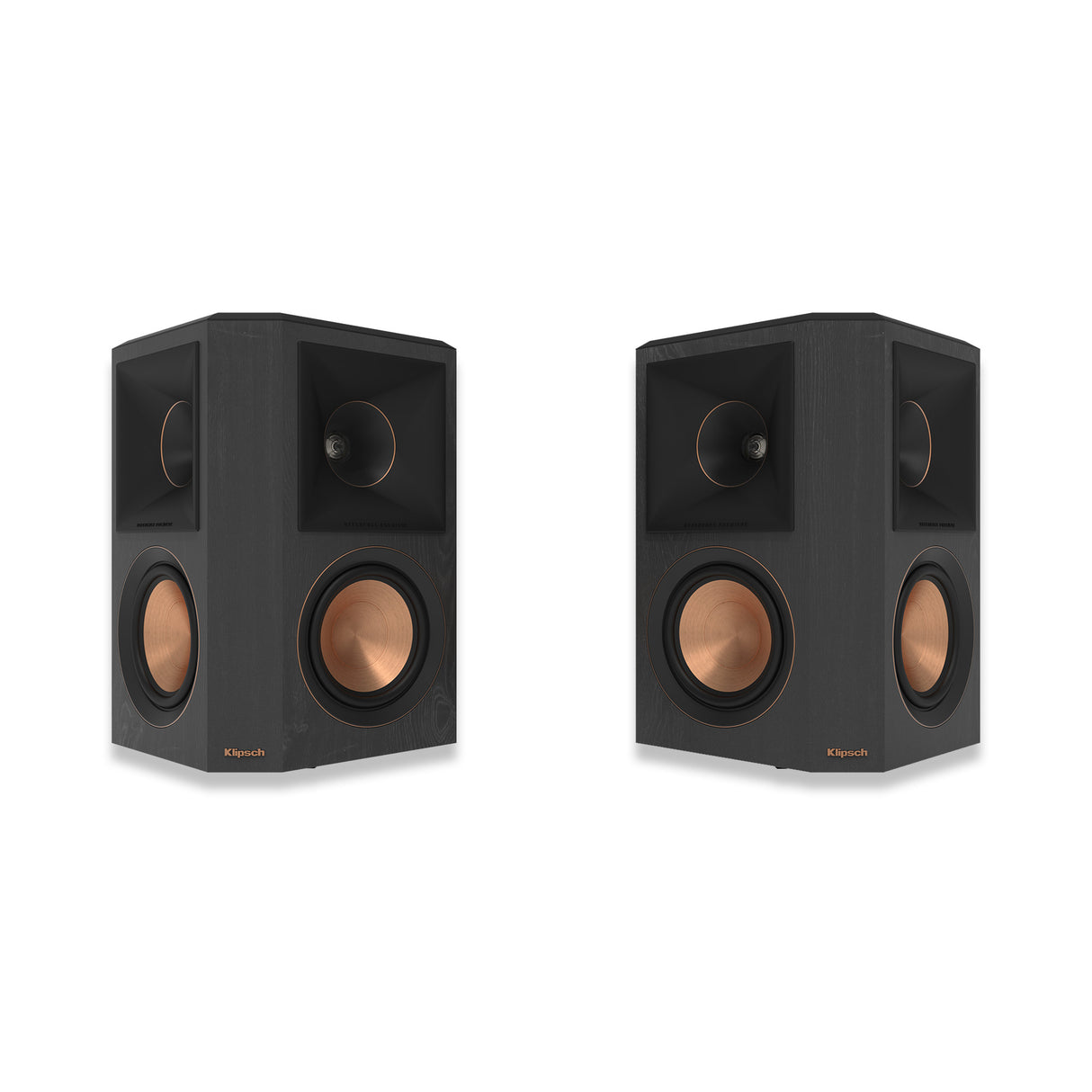 Klipsch Reference Premiere RP-502S II Schwarz - Frontansicht Paar