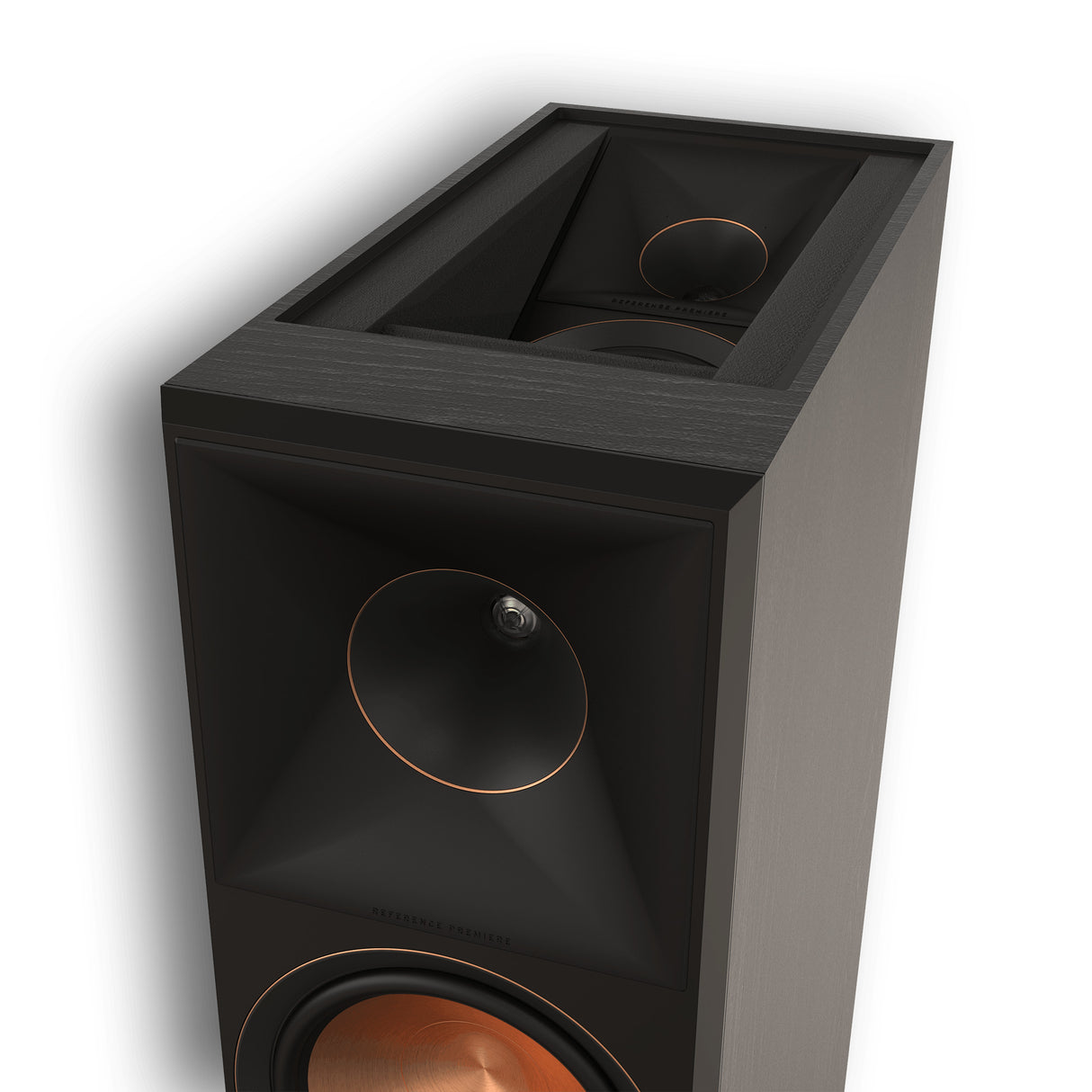 Klipsch RP-8000F II Standlautsprecher Schwarz - Detail Hochtöner und Chassis