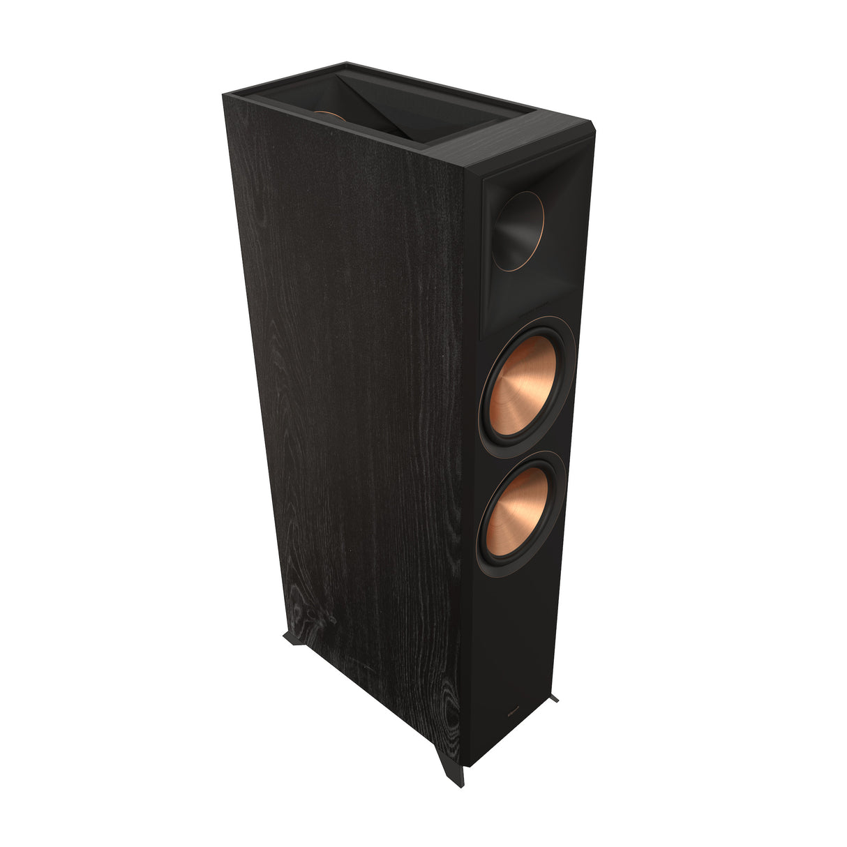 Klipsch RP-8060FA II Standlautsprecher Schwarz - Schrägansicht