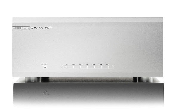 Musical Fidelity M6x 250.7 Silber 7-Kanal AV-Endstufe - Frontansicht