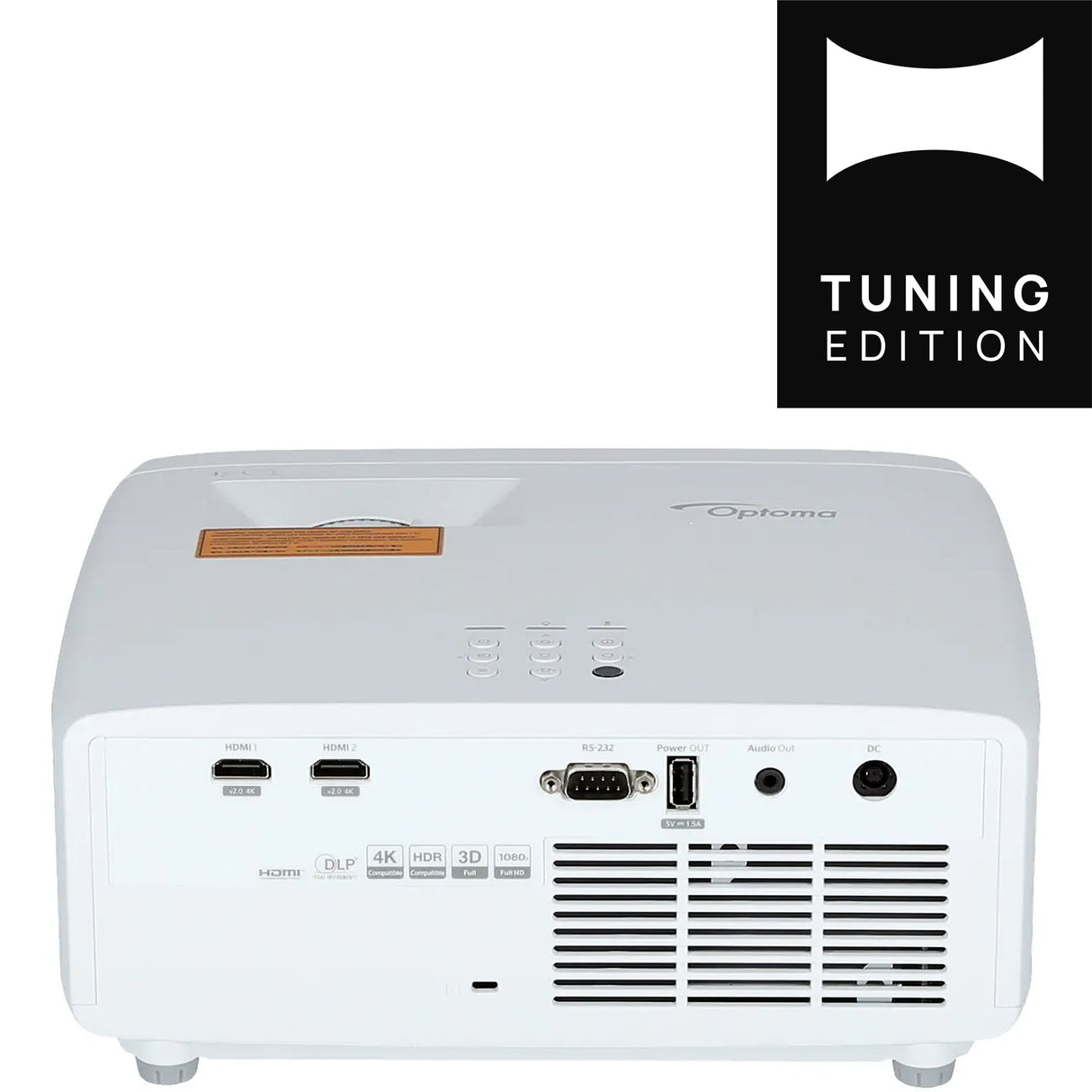 Optoma GT2000HDR Beamer - Anschluesse
