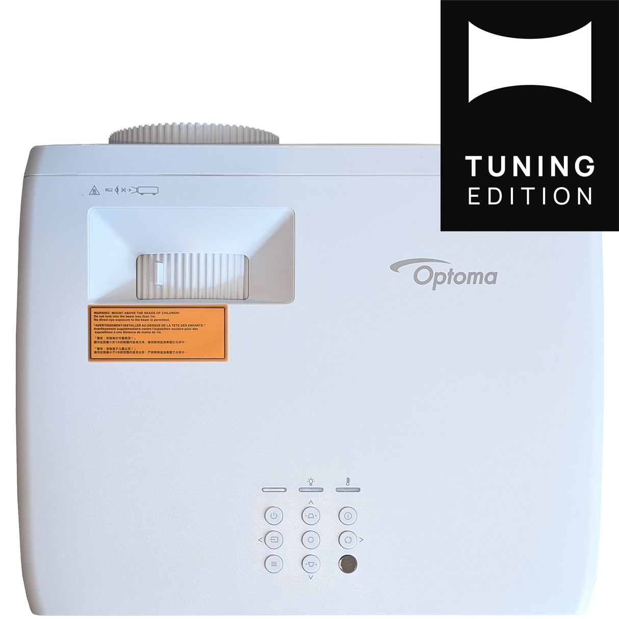 Optoma UHZ67-W Beamer - Oben