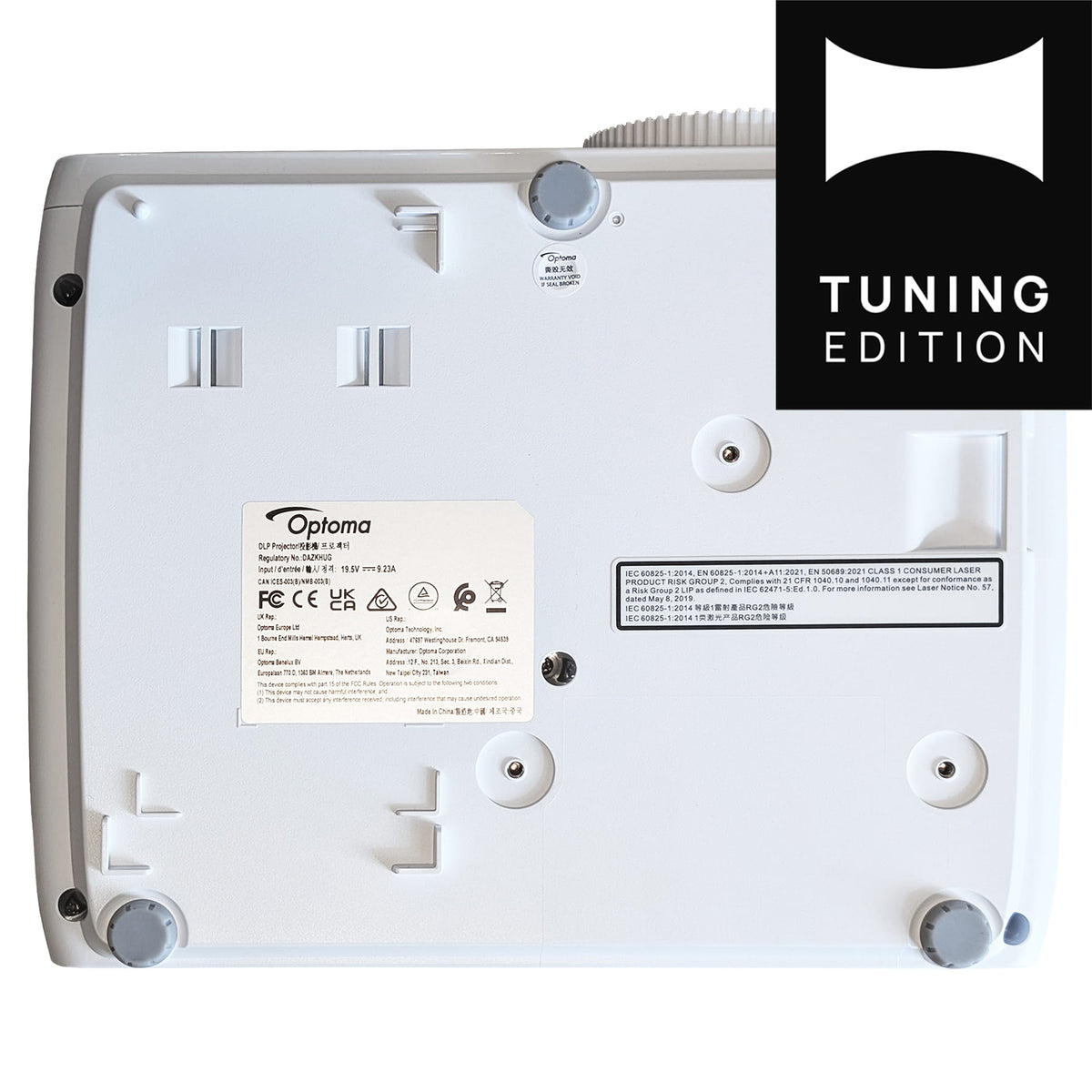 Optoma UHZ67-W Beamer - Unten