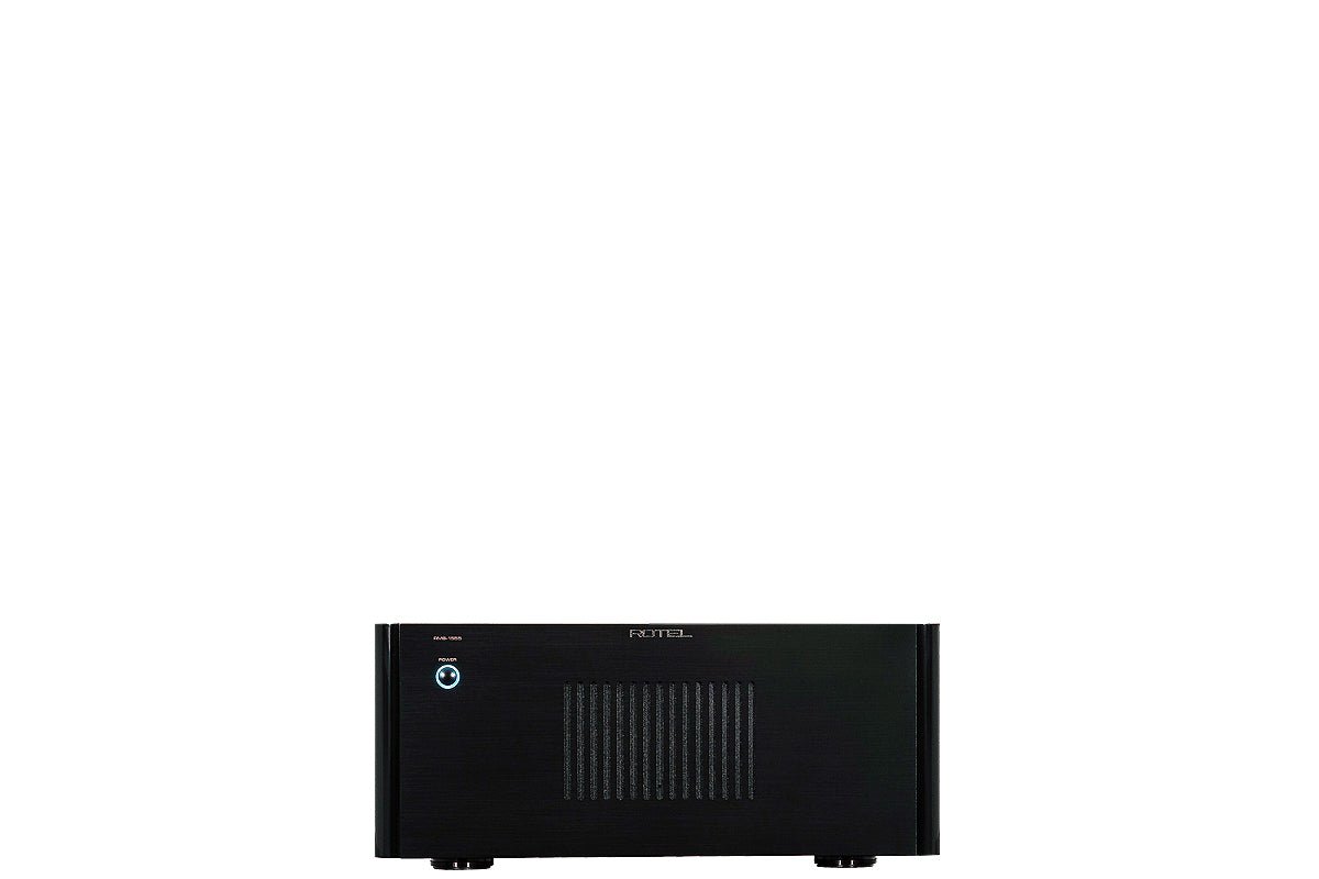 Rotel RMB-1555 Schwarz AV-Endstufe - Frontansicht