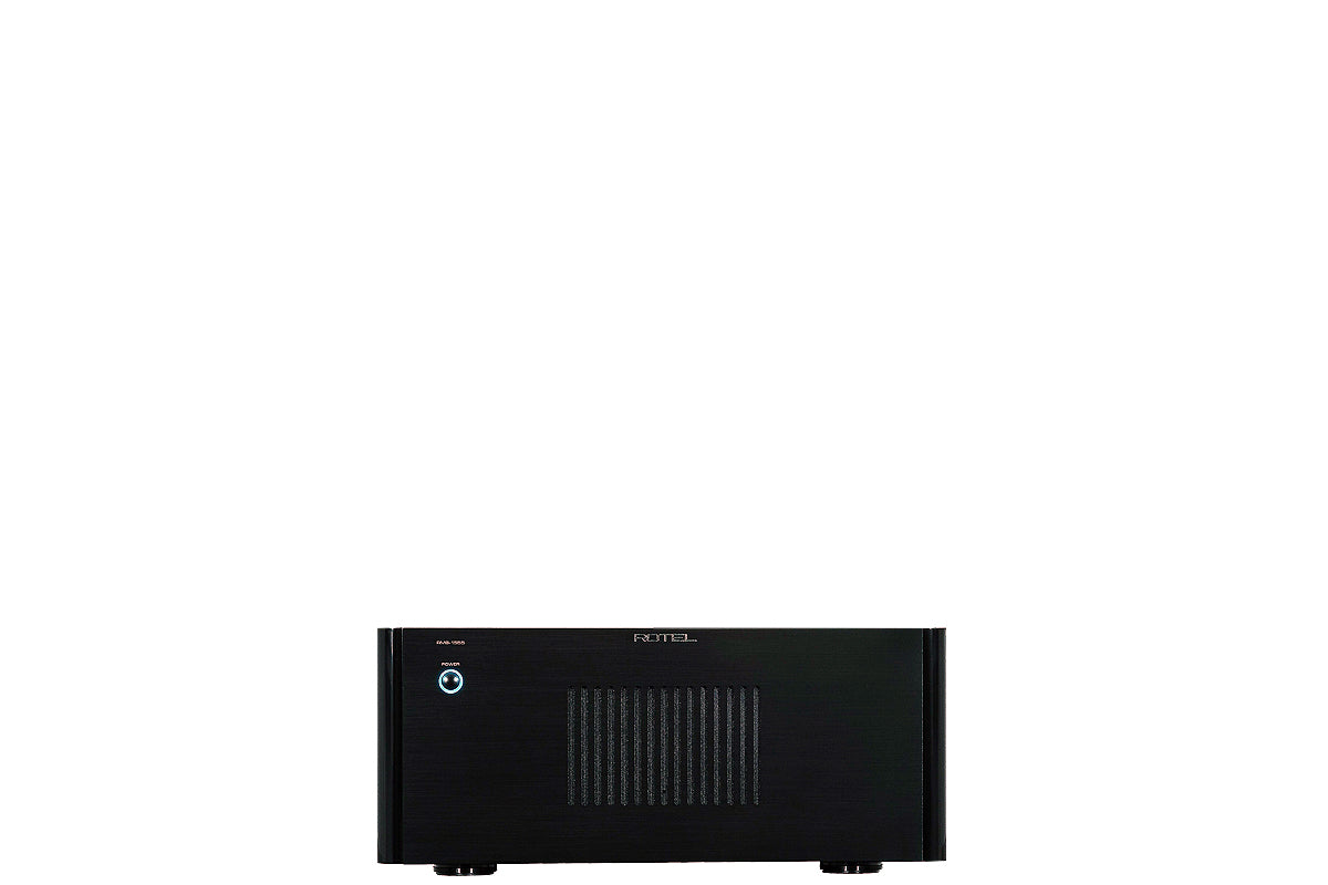 Rotel RMB-1555 Schwarz AV-Endstufe - Frontansicht