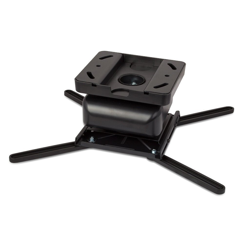Strong Universal Fine Adjust Schwarz Deckenhalterung - Schrägansicht