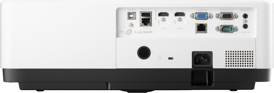 ViewSonic LSC731WU WUXGA Laser Golf Beamer - Rückseite mit Anschlüssen