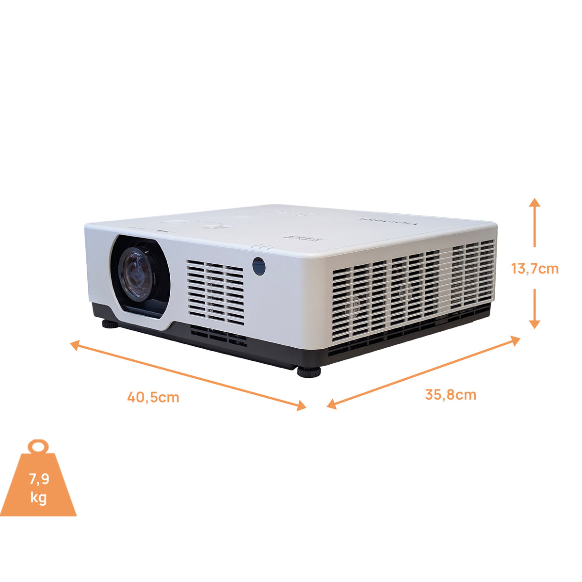 ViewSonic LSC601WU Beamer - Abmessungen