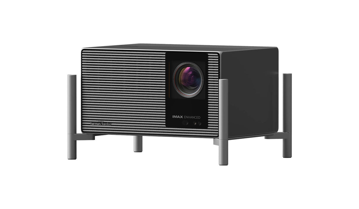 XGIMI Titan Noir Pro Beamer - Schrägansicht mit Objektiv