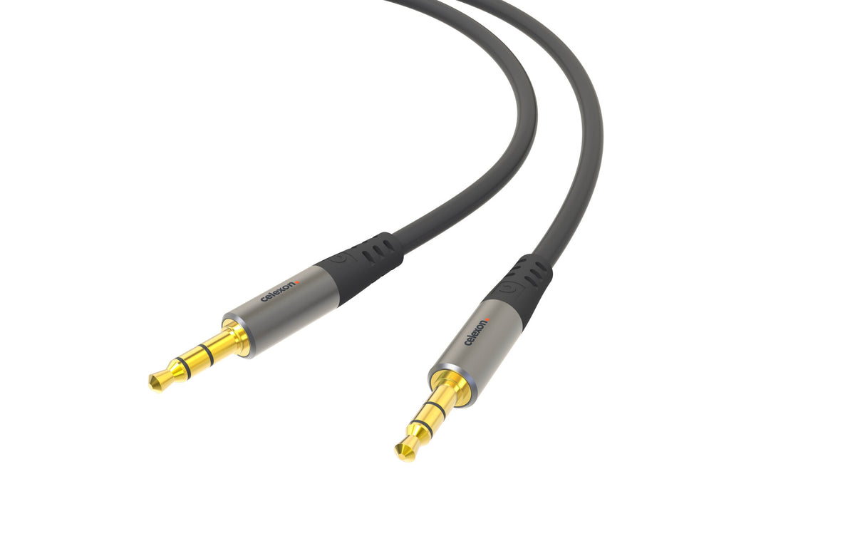 celexon 3,5mm Klinke Audiokabel 10,0m - Detail Klinkenstecker