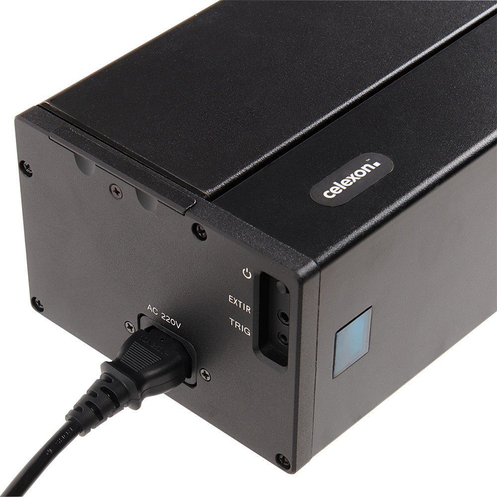 celexon CLR UST Kontrastleinwand 130 Zoll schwarz - Detail Scherenmechanik