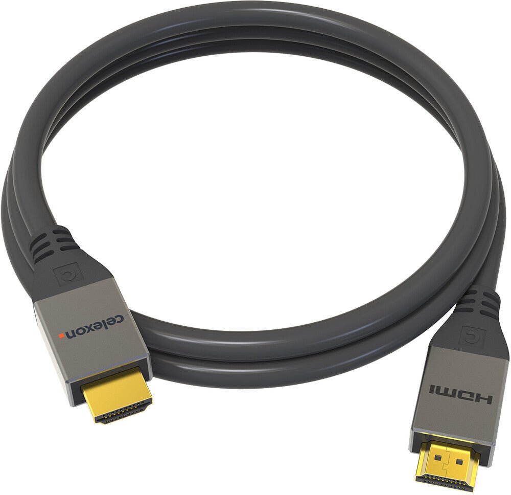 celexon aktives HDMI Kabel 4K 10,0m - aufgerolltes Kabel