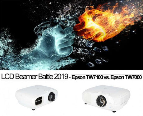 Epson TW7100 oder TW7000 Test – Welcher ist der bessere 4K Beamer