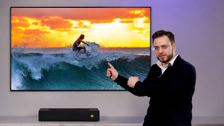 BenQ V5000i Preview - Sehr leiser 4K Laser TV mit HDR Tone Mapping