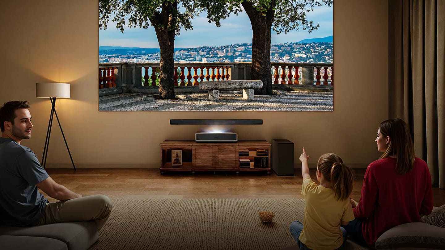 Leise Laser TV