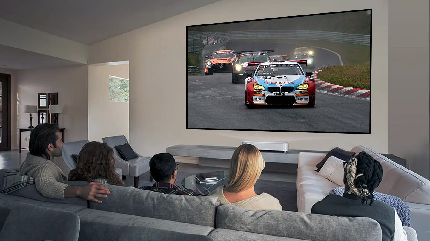 Tageslicht Laser TV