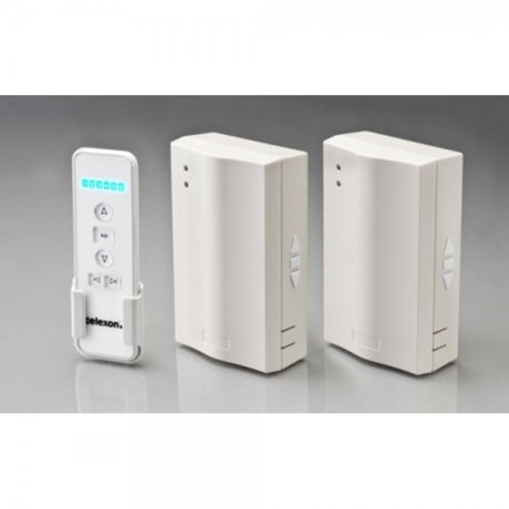 Celexon Professional 2-Kanal Funkset - Fernbedienung und zwei Empfänger