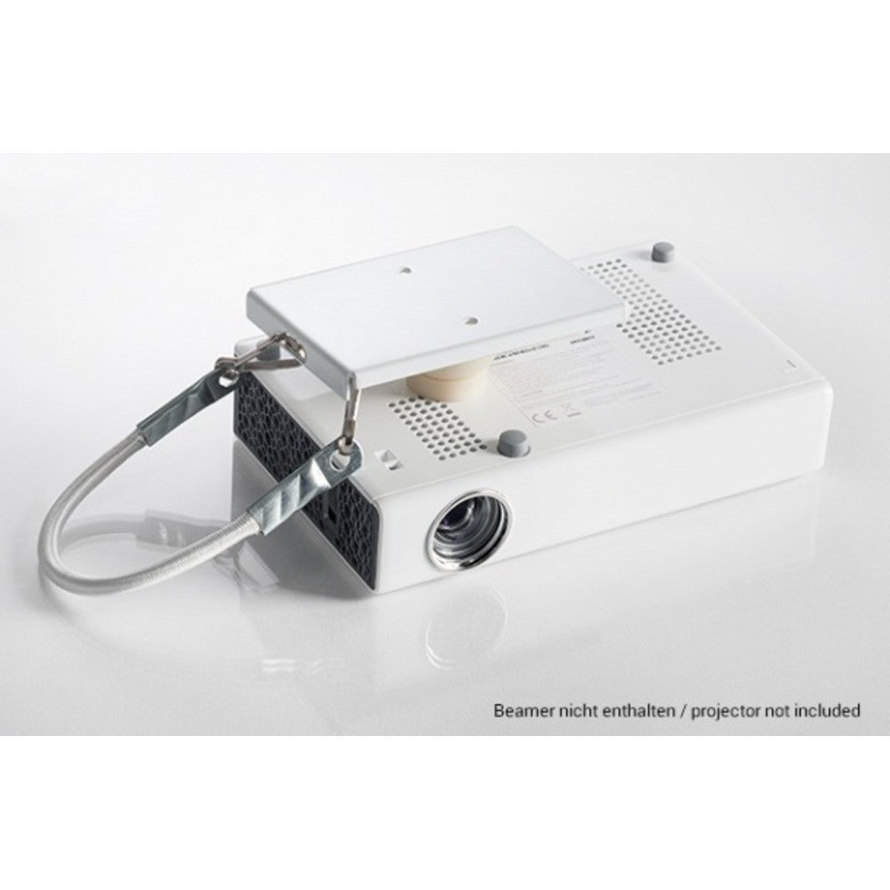 Celexon Multicel Pico LED Beamer Deckenhalterung - Montiert an Beamer Ansicht 2