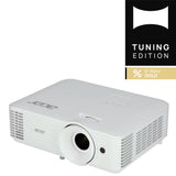 Acer H6542BDi Beamer B-Ware Gold - Frontansicht schräg von links