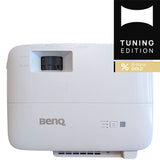 BenQ TH575i Gaming-Beamer B-Ware Gold - Rückseite mit Fokus und Zoom