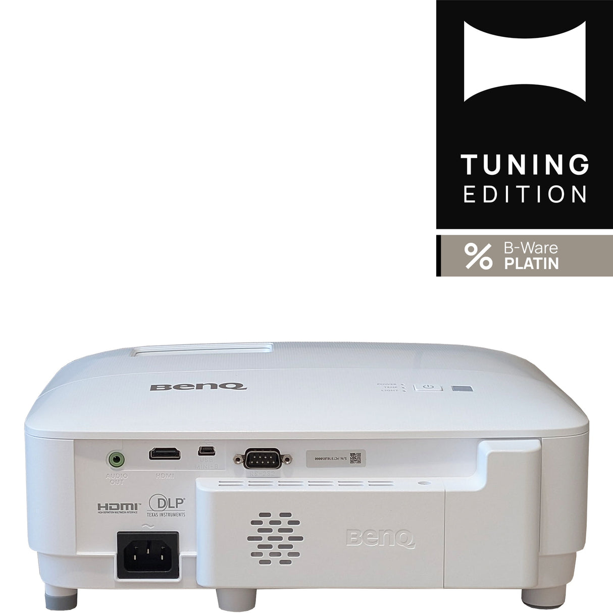 BenQ TH575i Full HD Gaming-Beamer - Rückseite mit Anschlüssen (HDMI, USB, Audio)