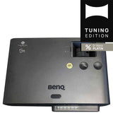 BenQ W4100i 4K Laser TV Beamer - Ansicht von oben HEIMKINO.de Tuning Edition Logo